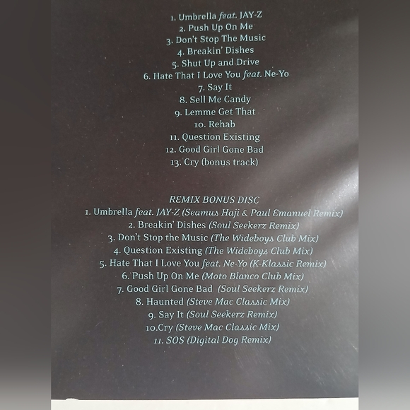 RIHANNA Good Girl Gone Bad - Deluxe Edition Ft. Dance Remix (limited Edition)CDs - Picture 8 of 8